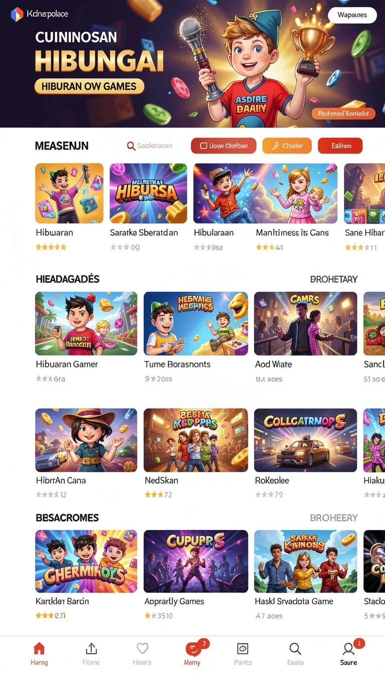 Galeri pratinjau visual delta575 build APK resmi terbaru